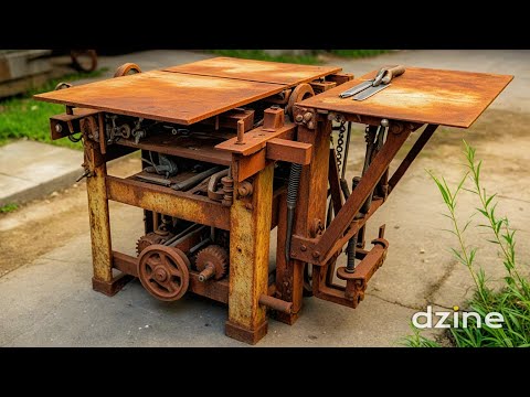 Vintage Woodworking Machine Restoration Project Buy At The Scrap Store // Restoring Versatility