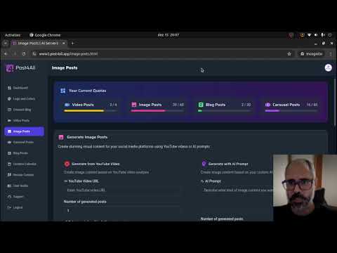 See how easy is to opereate and create valuable content using Post4all!