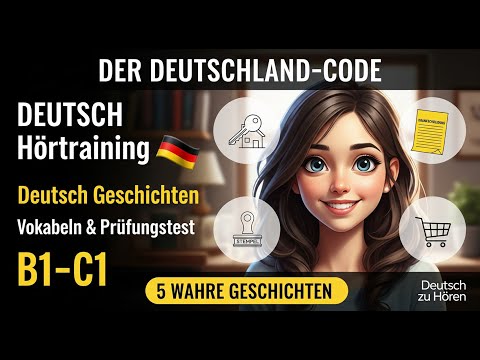 Den Deutschland-Code knacken: 5 Geschichten über Wohnung, Amt & Alltag (Hörverstehen B1-C1)