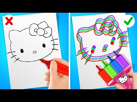 TRUCCHI E IDEE PER IL DISEGNO 🎨 I migliori trucchi e idee per il disegno di 123 GO!
