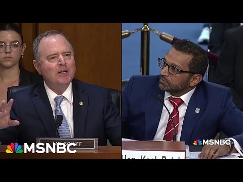 'EMBARRASSING the FBI': Schiff predicts Kash Patel won't last long as director