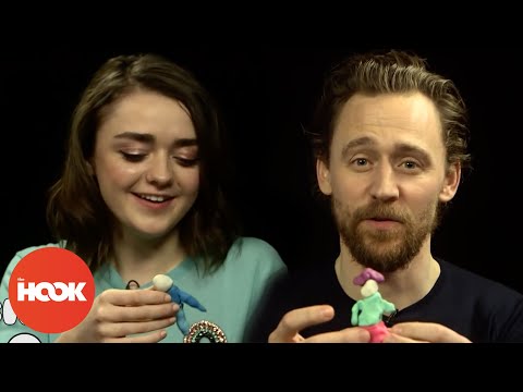Maisie Williams & Tom Hiddleston Make Each Other Out Of Clay | The Hook