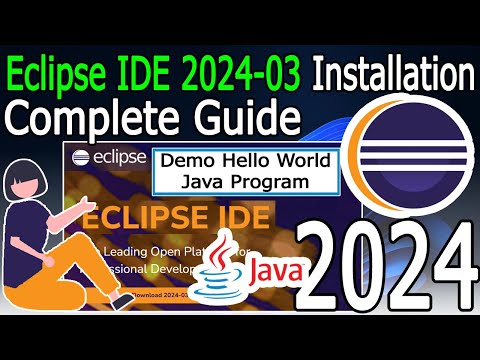 How to install Eclipse IDE 2024-03 on Windows 10/11 with Java JDK 22 [ 2024 Update ]