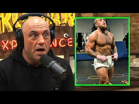 Joe Rogan SHOCKED by Jake Paul’s RIPPED Transformation Ahead of Anthony Joshua Clash!