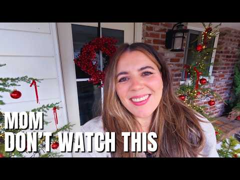 Christmas Antique + Plant Shopping For Our Moms (With a Minor Injury) 😬🌿🎄