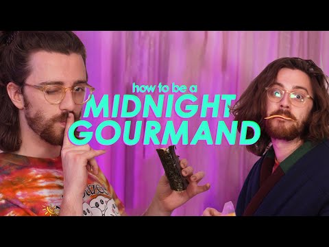MIDNIGHT GOURMAND: a cooking video