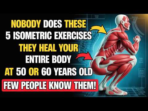 🔥 Only 5 Isometric Exercises to Strengthen Your Entire Body – Do Them at Home!