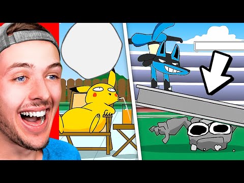 Reacting to the FUNNIEST Literal Pokemon Moves On the Internet (ANIMATION!)