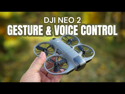 DJI Neo 2 Gesture Control and Voice Control