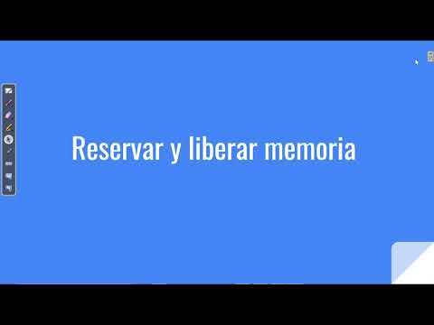 Fundamentos de C: uso de malloc y free (reservar y liberar memoria)