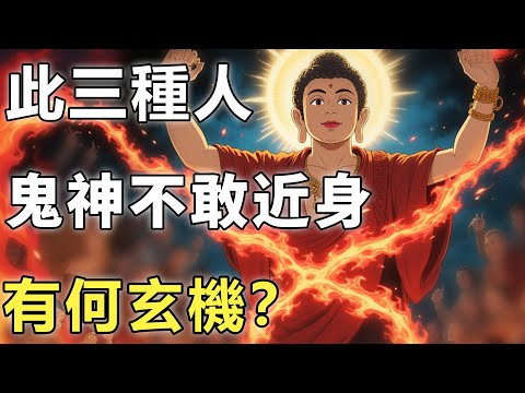 鬼神怕什麽人？高僧說：這三種人，鬼神不敢近身！【輪回|佛學|因果】