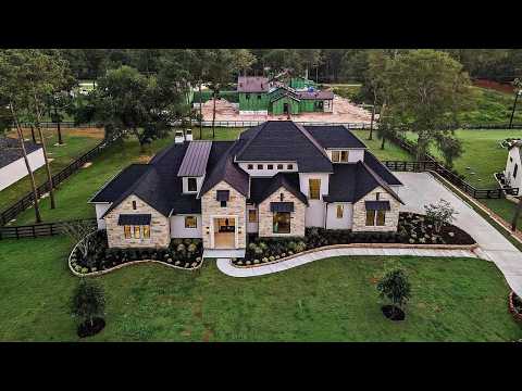 IMAGINE this LUXURY HOUSE on an ACRE being yours for ONLY $2.4M near Houston Texas