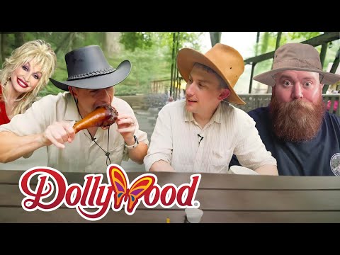 2 Brits Visit Dollywood For The First Time | Aussie Reacts
