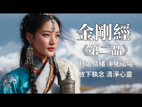 🎧藏族療愈音乐｜金剛經·第二品｜放下執念、清淨心靈｜佛教冥想音樂·安神靜心·淨化負能量 #放鬆音樂 #疗愈歌曲 #music #tibetanmusic  #金剛經#西藏颂钵 #西藏歌曲