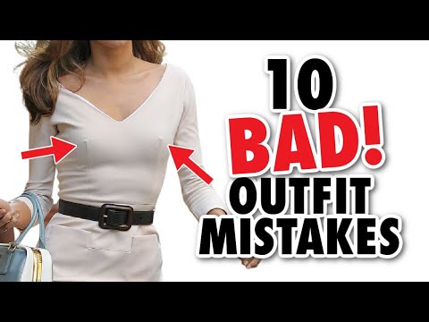 10 *Tiny* Outfit Mistakes That Make You Look MESSY!