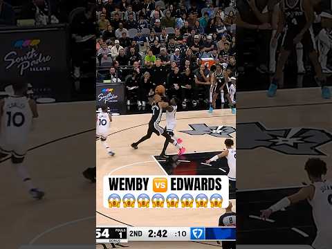 Anthony Edwards 🆚 Victor Wembanyama #nba