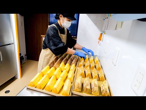 甘味たっぷりの濃厚な卵を使用した絶品シフォンケーキ専門店の裏側に密着