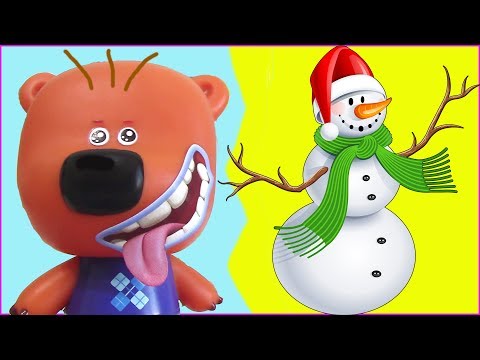 Кеша ЗИМОЙ и ПРИКОЛЫ Мимимишек! Сборник смешных серий про Кешу и Тучку