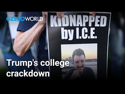 Does Trump's campus crackdown violate the First Amendment? | GZERO World with Ian Bremmer