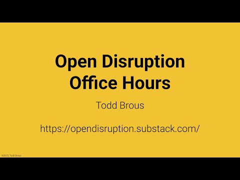 Office Hours - 20251016