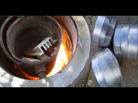 Как плавить и разливать алюминий Три варианта