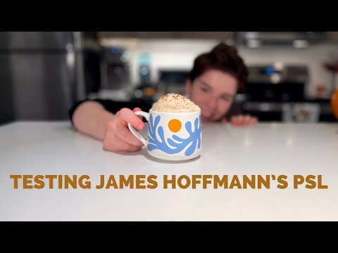 Making James Hoffmann’s Ultimate Pumpkin Spice Latte: Is it worth it?