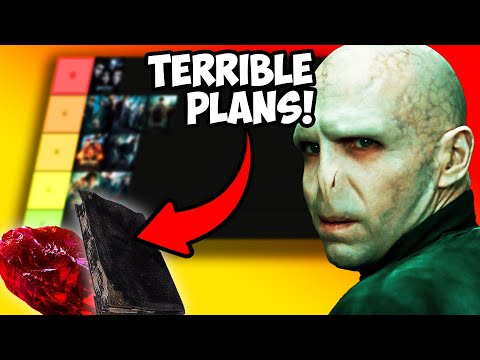 Ranking Voldemort's TERRIBLE Plans - Harry Potter Tier List