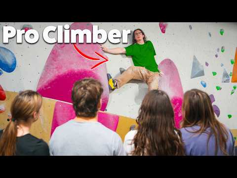 Outdoor Pro Climber VS Indoor Comp Boulders