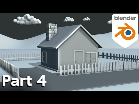 Part 4-Blender Beginner Tutorial (Modeling Environment) Updated Tutorial Link in Description