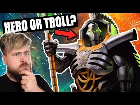 The Galaxy's BIGGEST Troll? Trazyn EXPLAINED!  Warhammer 40K Necrons Lore