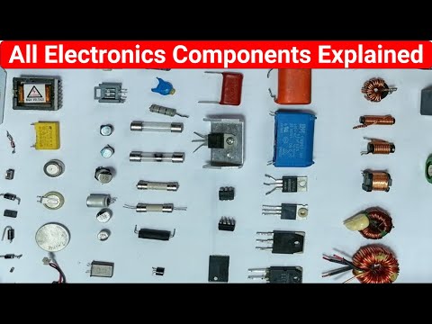 All Electronic Components Explained - all electronic components names, pictures an symbols part 1
