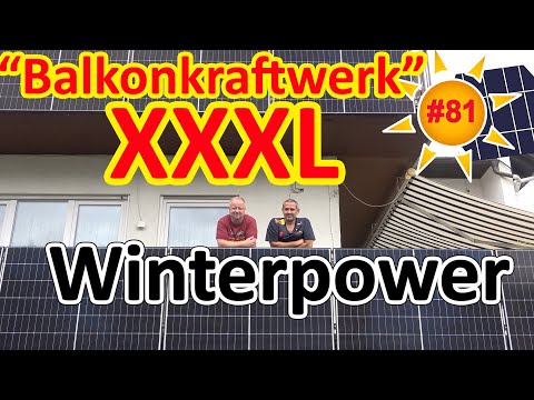Show off your photovoltaics #81 - Winter power: Fill up your balcony railings!