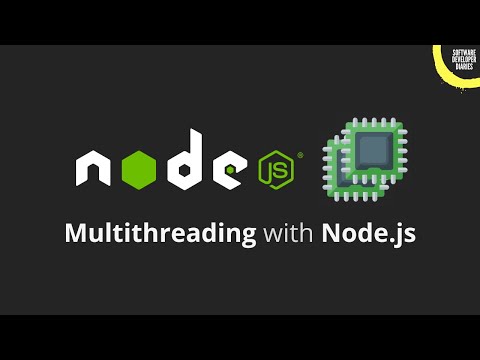 How to use Multithreading with "worker threads" in Node.js?