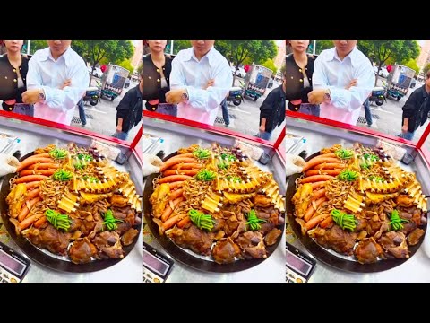 沉浸式带你体验我在江西景德镇卖大锅卤菜的快乐#景德镇美食 #胡师父大锅卤菜 #卤味熟食