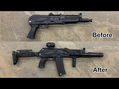Over-Upgrading The PSA Krink (Soviet Arms Krinkov) AKS-74U Clone