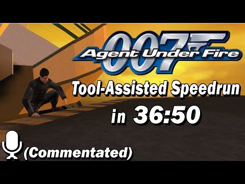 [TAS WR] 007: Agent Under Fire in 36:50 (Commentated)