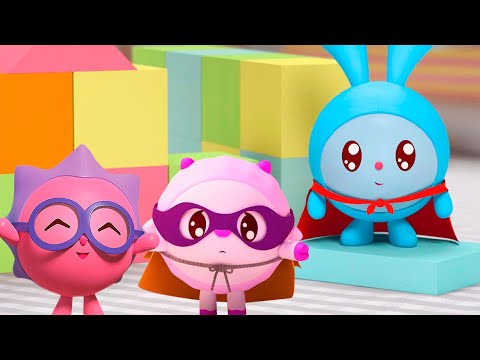 Малышарики - 23 февраля - Мультики про Ёжика, Крошика, Барашика - Сборник