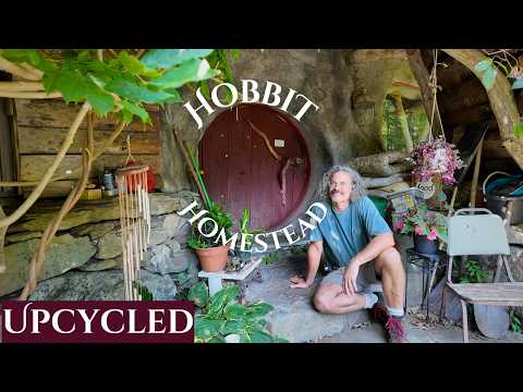 Man Lives Underground in Hand-Built Hobbit House Homestead