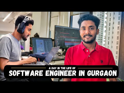 A Day in the life of software engineer in Gurgaon | Life Of Software Developer In Office tour