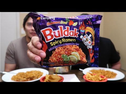 Buldak Spicy Ramen Habanero lime