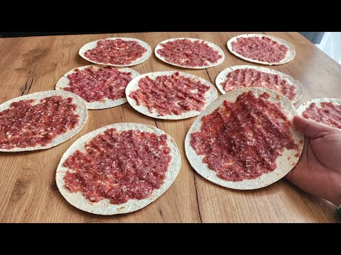 Беру лаваш и фарш. Рецепт, которому меня научил дедушка! Просто заверните и все будут в восторге!