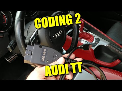 Activate Coming-Home, Disable Seatbelt Warning, DRL Mods, Modify Service Interval on Audi TT Mk2