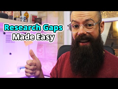 How to identify a research gap EASILY [Sanity-saving tools]