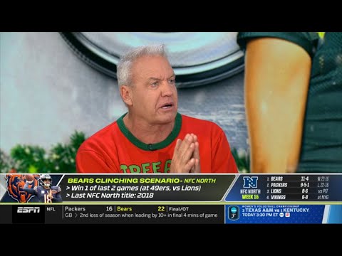 Sunday NFL Countdown | I was WRONG about Caleb Williams - Rex Ryan on Bears def. Packers 22-16 in OT