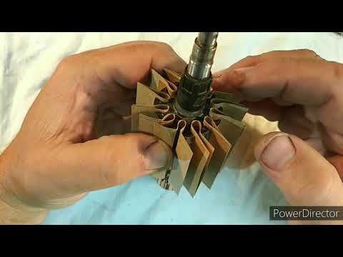 Перемотка якоря (Часть 3).