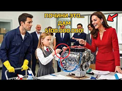 «Почини это, и я дам $100.000.000!» — Смеялась Миллионерша, пока дочь уборщика не сделала ЭТО