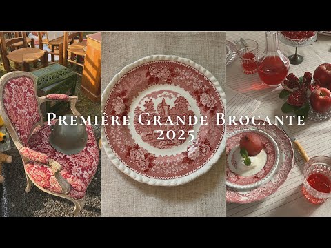 FIRST BIG FLEA MARKET 2025 ~ Giant flea market in France ~ my flea market finds