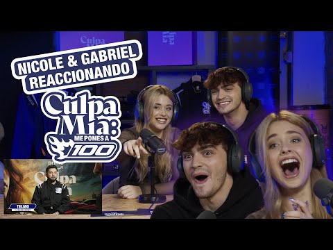 Nicole and Gabriel react to "Me Pones a 100"