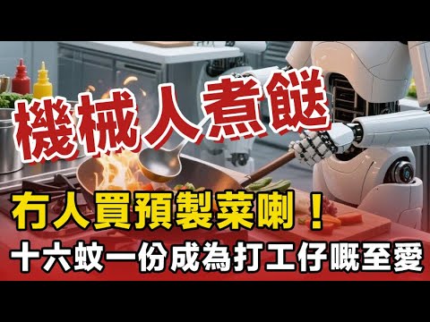 機械人炒餸𠵱家勁爆！預製菜冇人食喇，個個都鍾意即炒即整！蓋碼飯好受班打工仔歡迎，夠晒抵食，又平又好味！