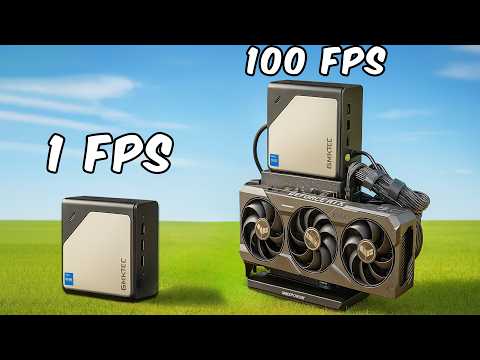 Insane Mini PC Upgrade – From 1 FPS to 100 FPS!